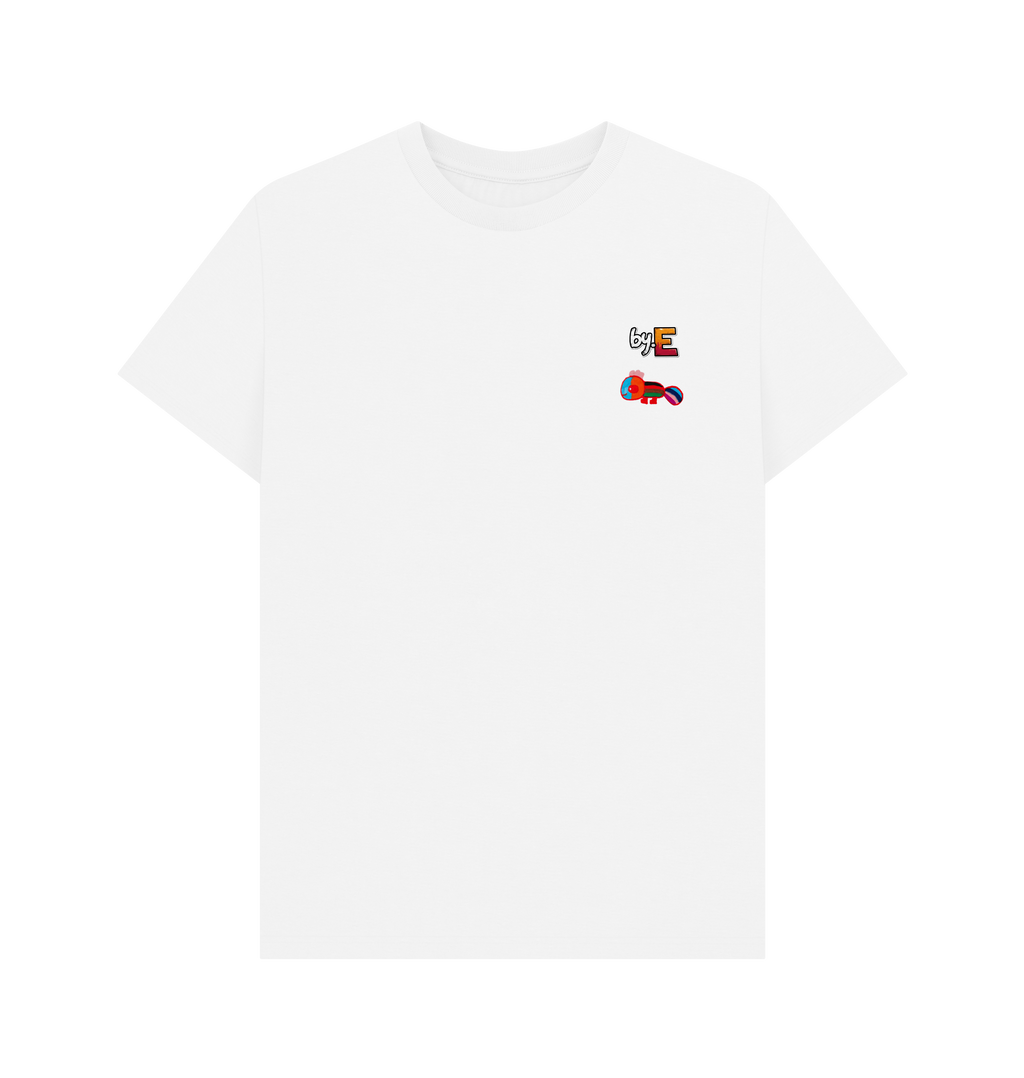 White Printed T-shirt Front