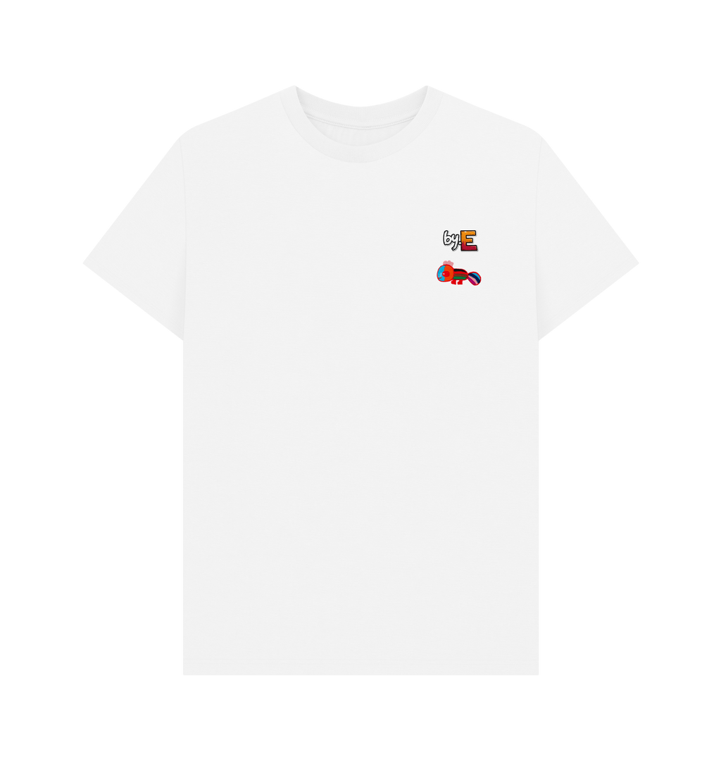 White Printed T-shirt Front