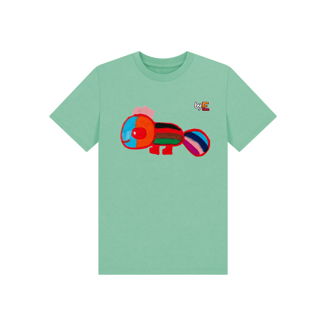 Peppermint Printed Kids T-Shirt Front