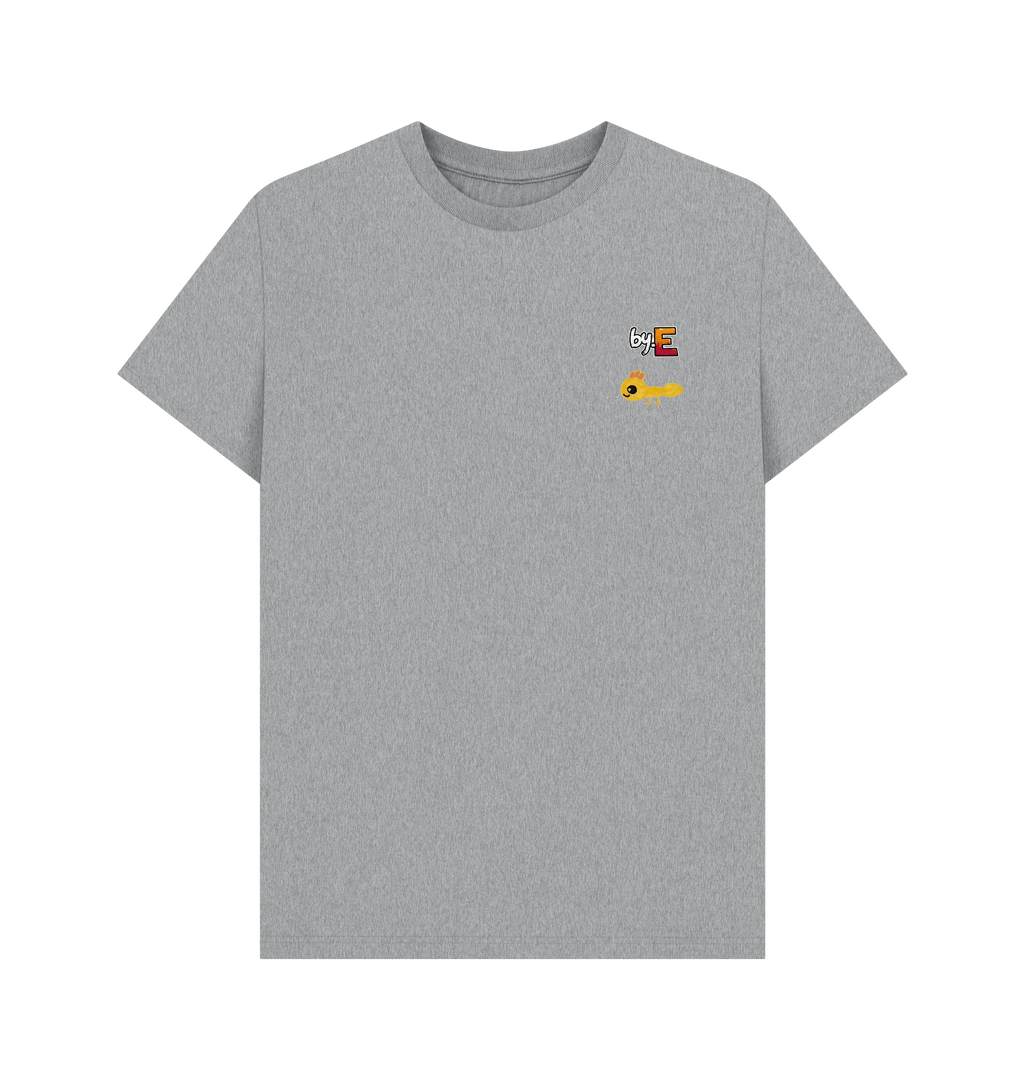 Athletic Grey Printed T-shirt Front