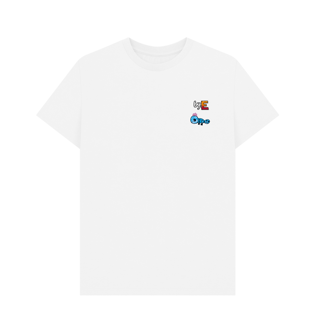 White Printed T-shirt Front