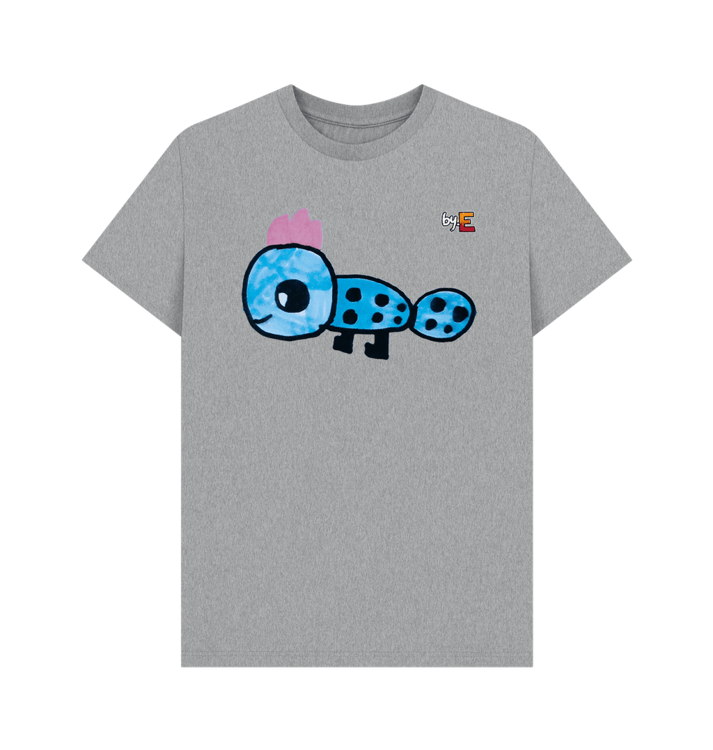 Athletic Grey Printed T-shirt Front