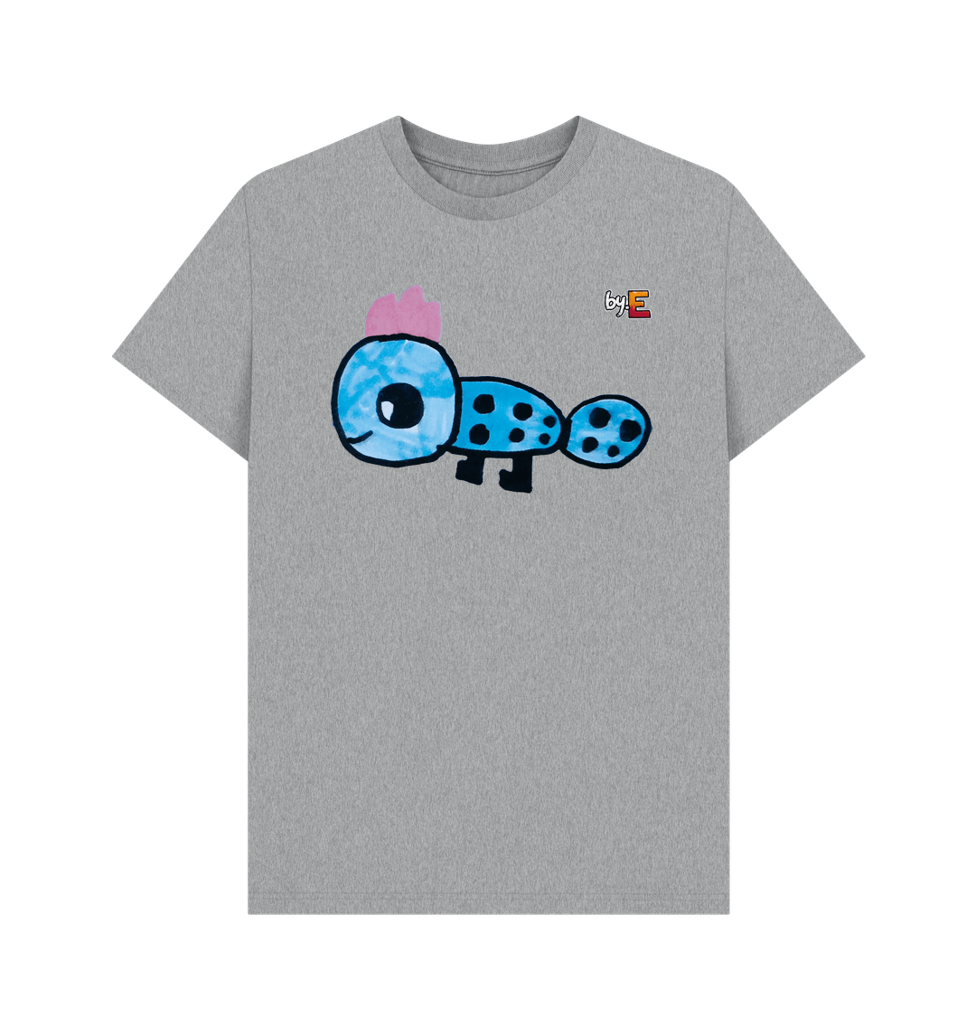 Athletic Grey Printed T-shirt Front