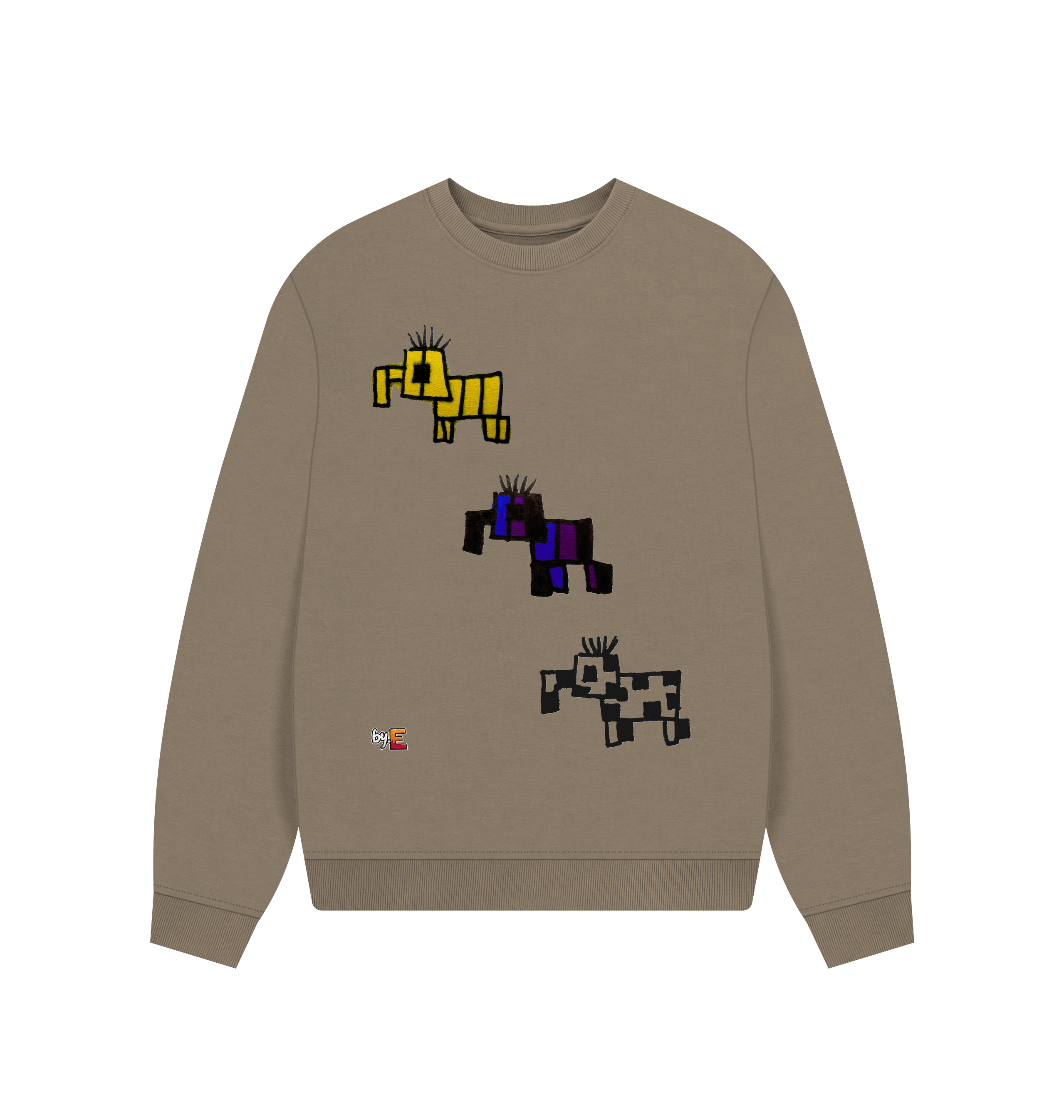 Willow Printed Sweater Front