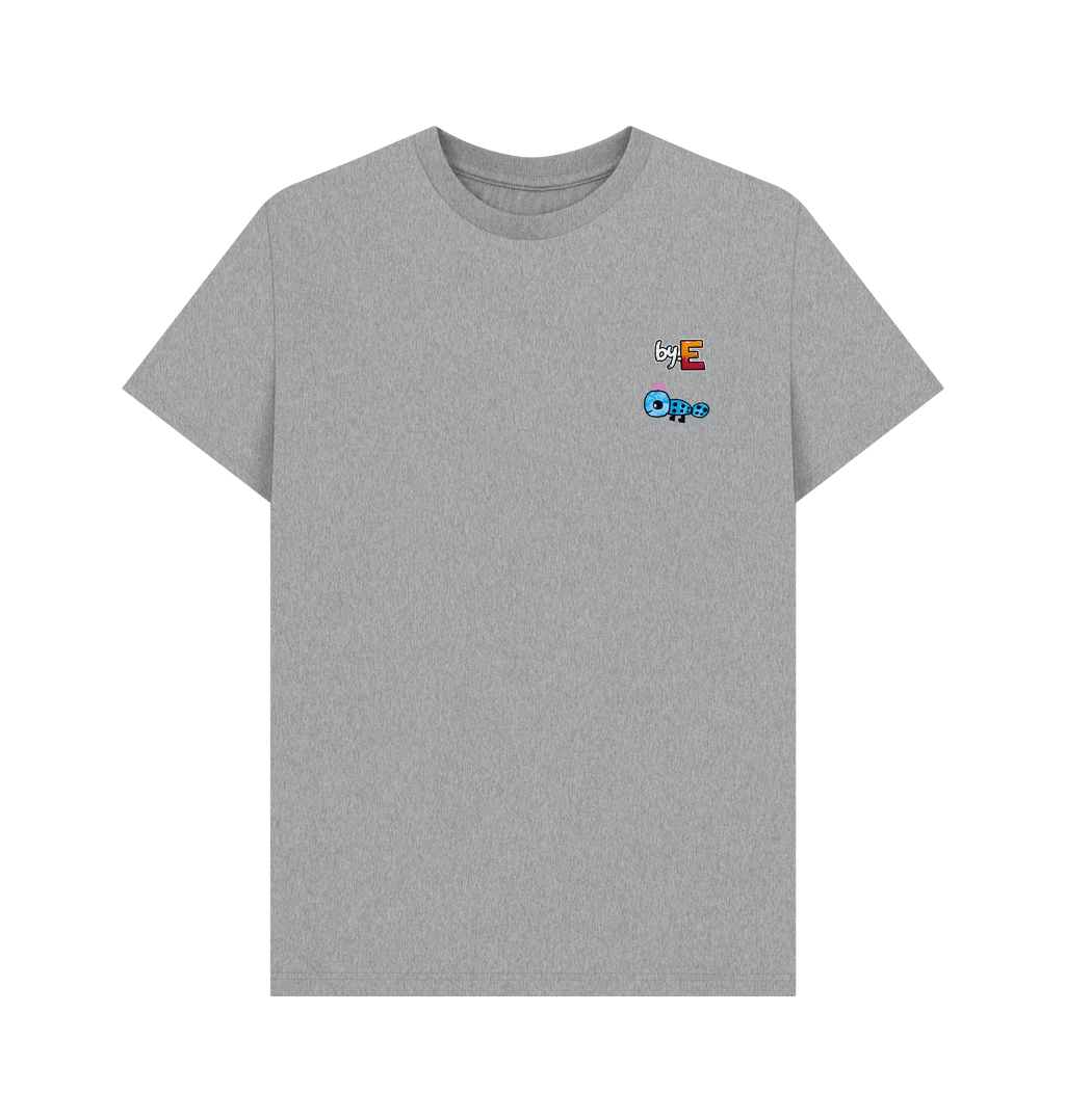 Athletic Grey Printed T-shirt Front