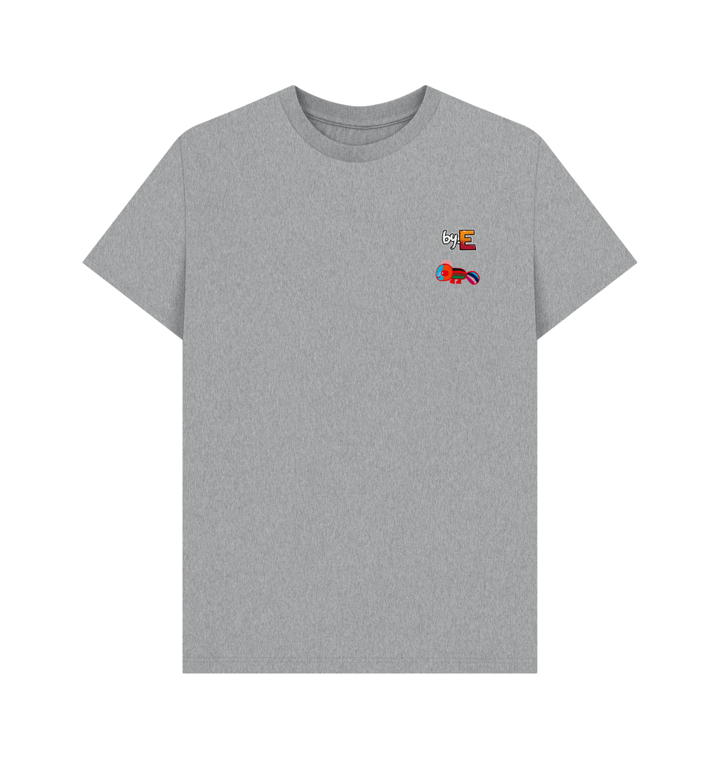 Athletic Grey Printed T-shirt Front