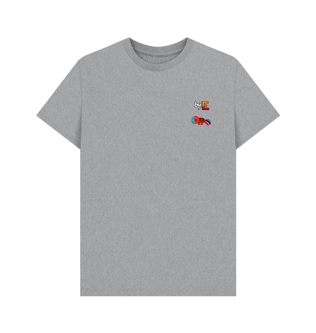 Athletic Grey Printed T-shirt Front