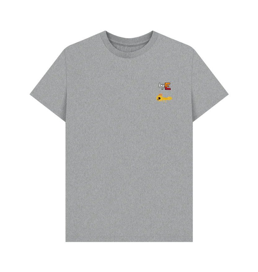 Men's Organic Cotton Yellow Axolotl T-Shirt