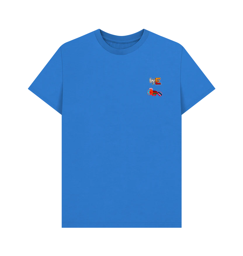 Men's Organic Cotton Rainbow Axolotl T-Shirt