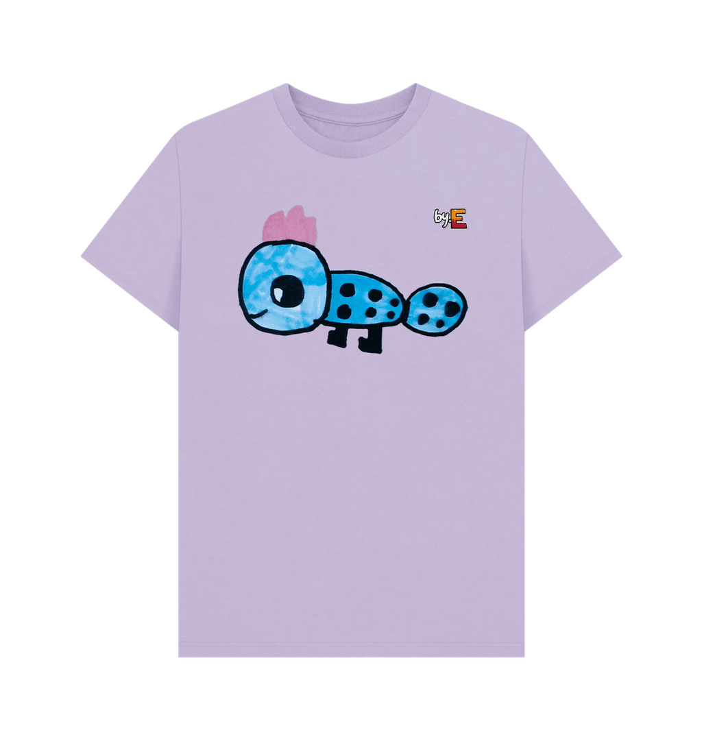 Lilac Printed T-shirt Front