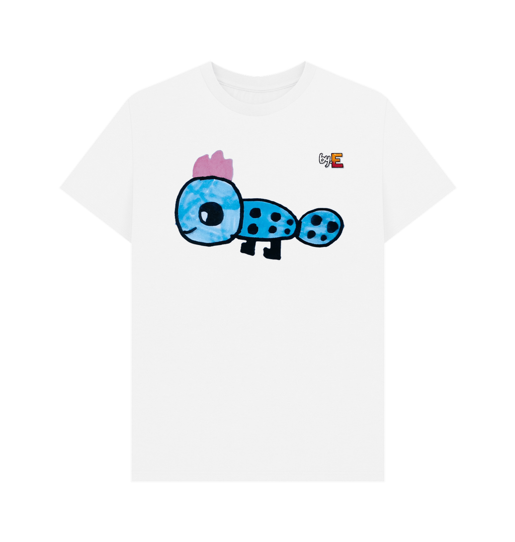 White Printed T-shirt Front