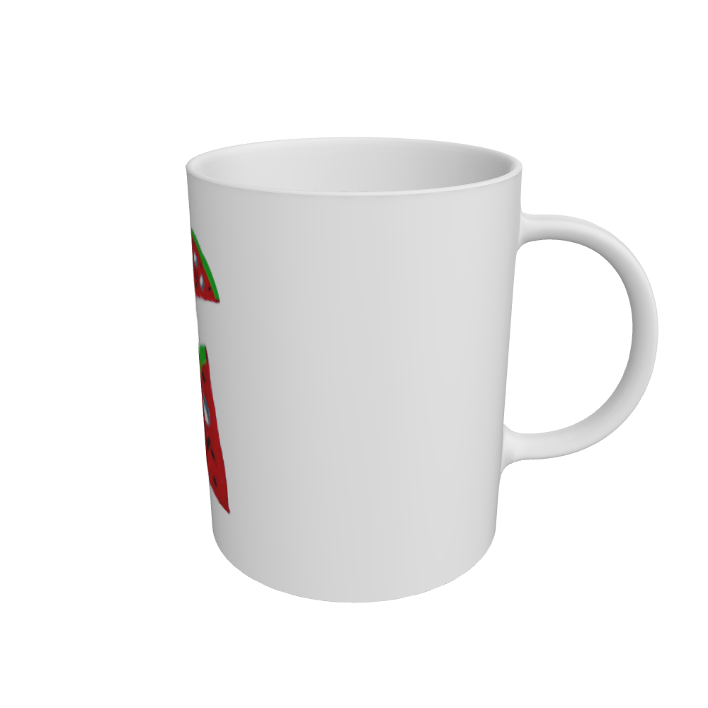 White Mug Front