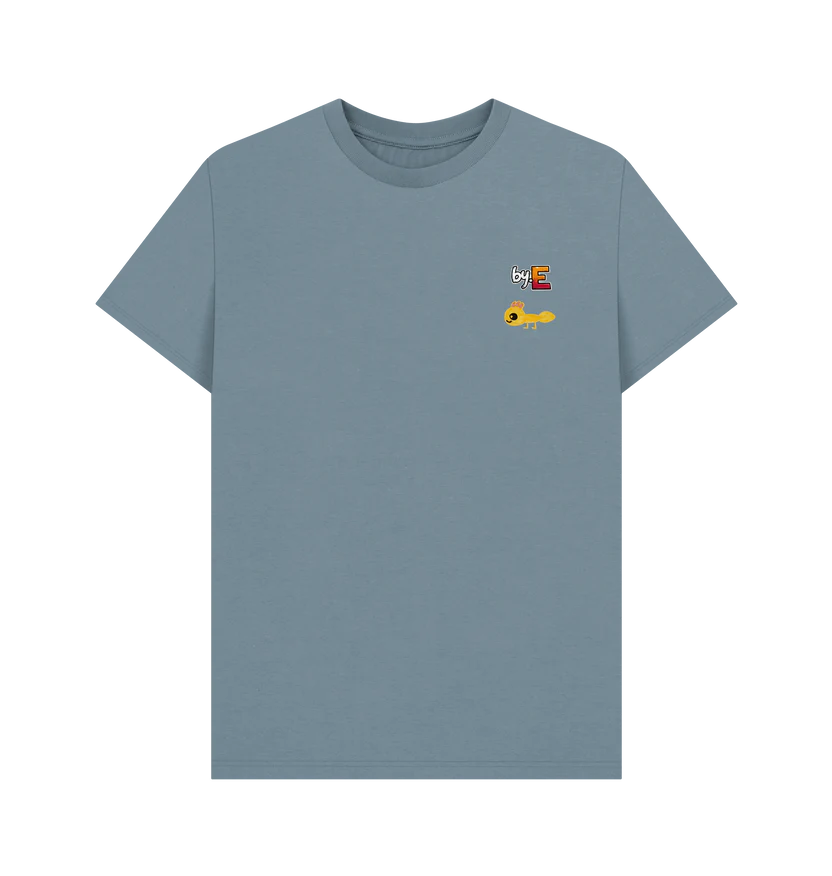 Men's Organic Cotton Yellow Axolotl T-Shirt